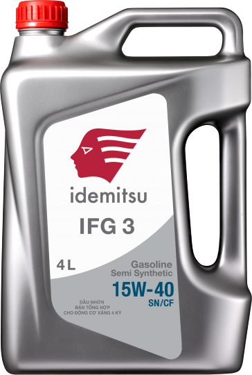 IDEMITSU IFG3 15W-40 SN/CF BÁN TỔNG HỢP  - DẦU MÁY XĂNG & ĐỘNG CƠ DIESEL